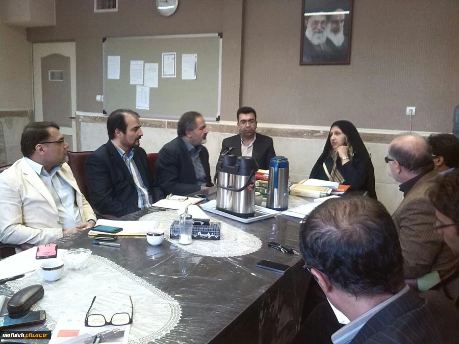 جلسه گروه آموزش علوم انسانی پردیس شهید مفتح 2