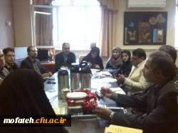 جلسه گروه آموزش علوم انسانی پردیس شهید مفتح 3