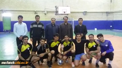 پنجمین دوره مسابقات فوتسال دانشجویان پردیس شهید مفتح شهر ری روز سه شنبه با معرفی تیم قهرمان این دوره از مسابقات به پایان رسید .