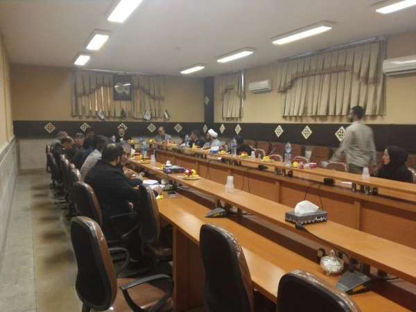 جلسه مشترک پردیس شهید مفتح و مسئولان شهرستان ری در خصوص شهید گمنام