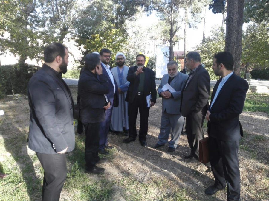 جلسه مشترک پردیس شهید مفتح و مسئولان شهرستان ری در خصوص شهید گمنام