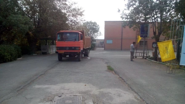 آماده سازی بوستان شهید در پردیس جهت میزبانی از شهید گمنام