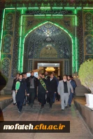 مراسم وداع شهید گمنام در حرم مطهر عبدالعظیم(ع)