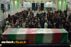 مراسم وداع شهید گمنام در حرم مطهر عبدالعظیم(ع)