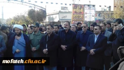 مراسم تشییع و تدفین شهید گمنام در پردیس شهید مفتح