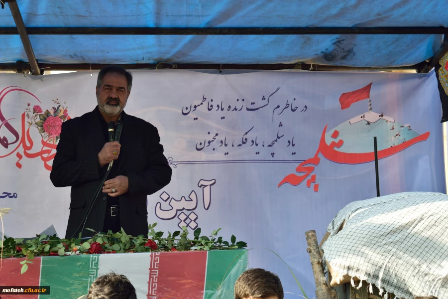 مراسم تشییع و تدفین شهید گمنام در پردیس شهید مفتح