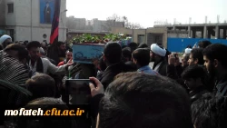 مراسم تشییع و تدفین شهید گمنام