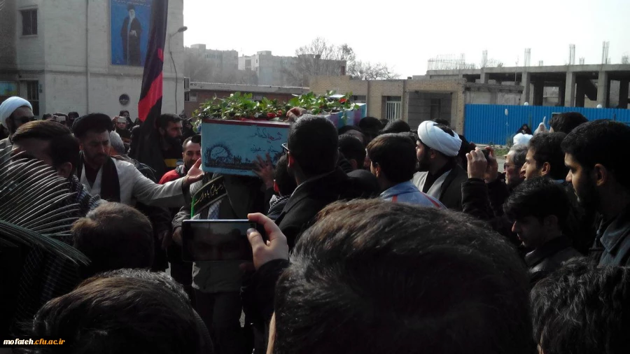 مراسم تشییع و تدفین شهید گمنام