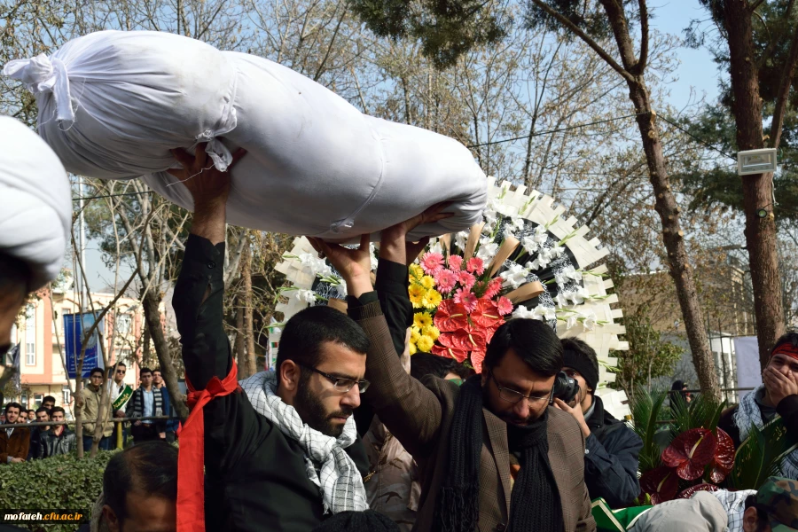 مراسم تشییع و تدفین شهید گمنام