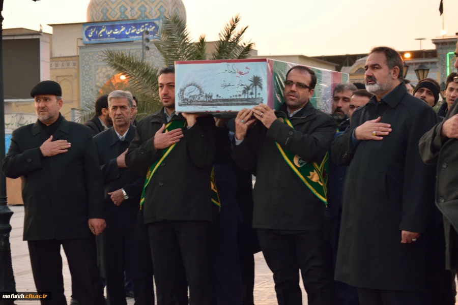 مراسم تشییع و تدفین شهید گمنام