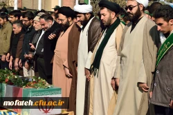 مراسم تشییع و تدفین شهید گمنام