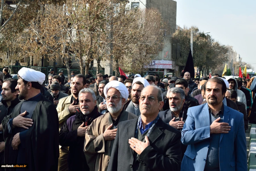 مراسم تشییع و تدفین شهید گمنام