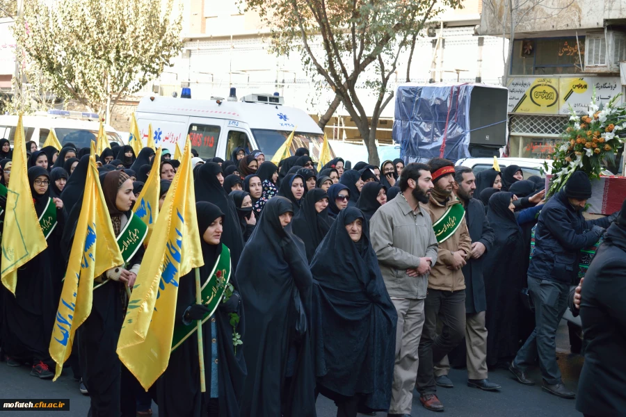 مراسم تشییع و تدفین شهید گمنام