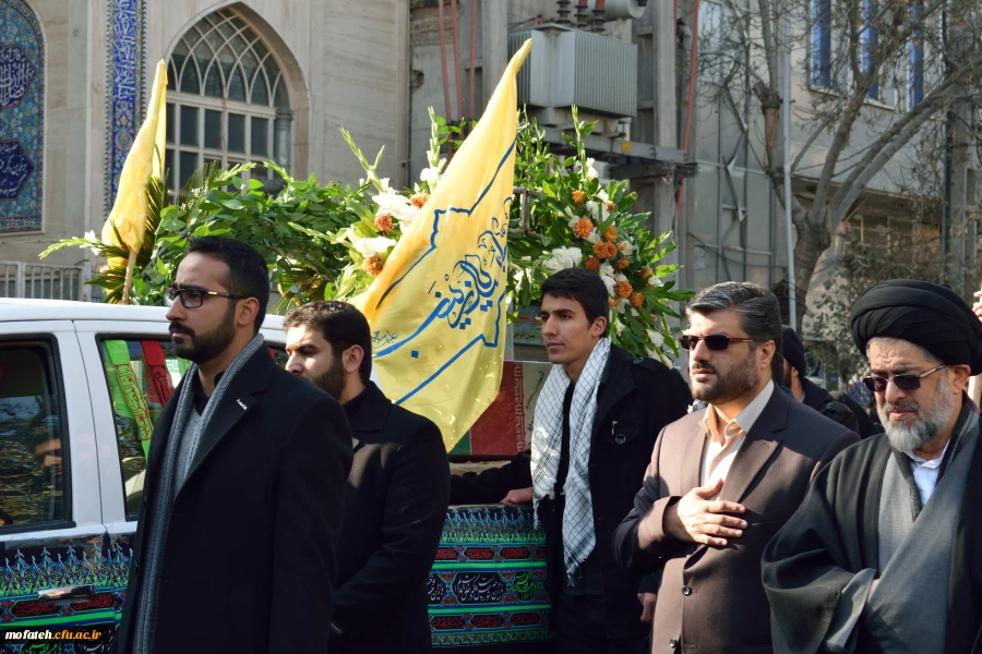 مراسم تشییع و تدفین شهید گمنام