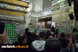 مراسم تشییع شهید گمنام در حرم حضرت عبدالعظیم