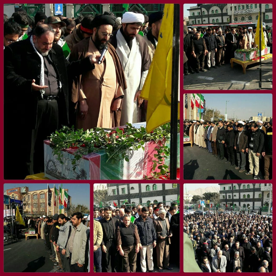 گزارش مصور مراسم تشییع و تدفین شهید گمنام 5