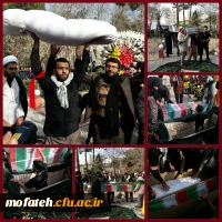 گزارش مصور مراسم تشییع و تدفین شهید گمنام 9