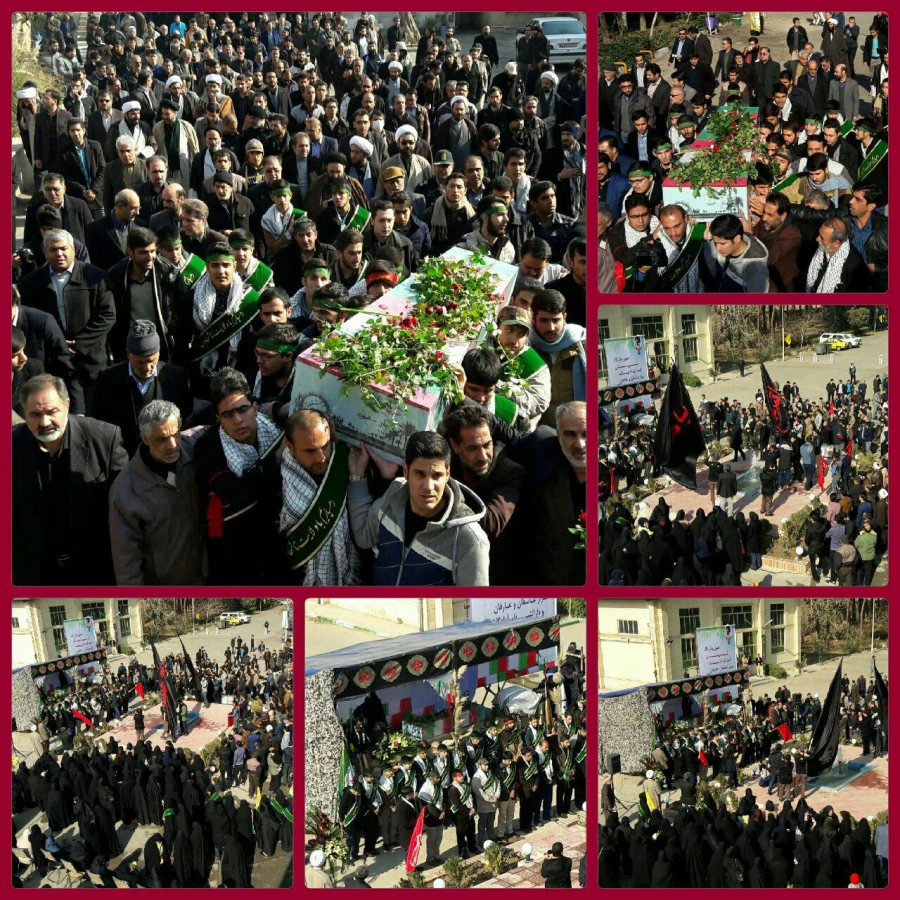 گزارش مصور مراسم تشییع و تدفین شهید گمنام 6