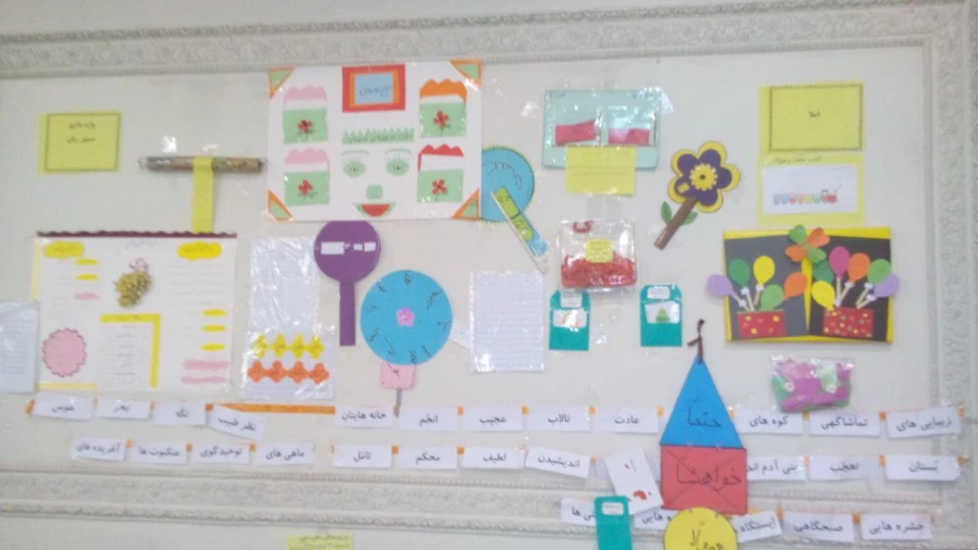 نمایشگاه دست ساخت های آموزشی