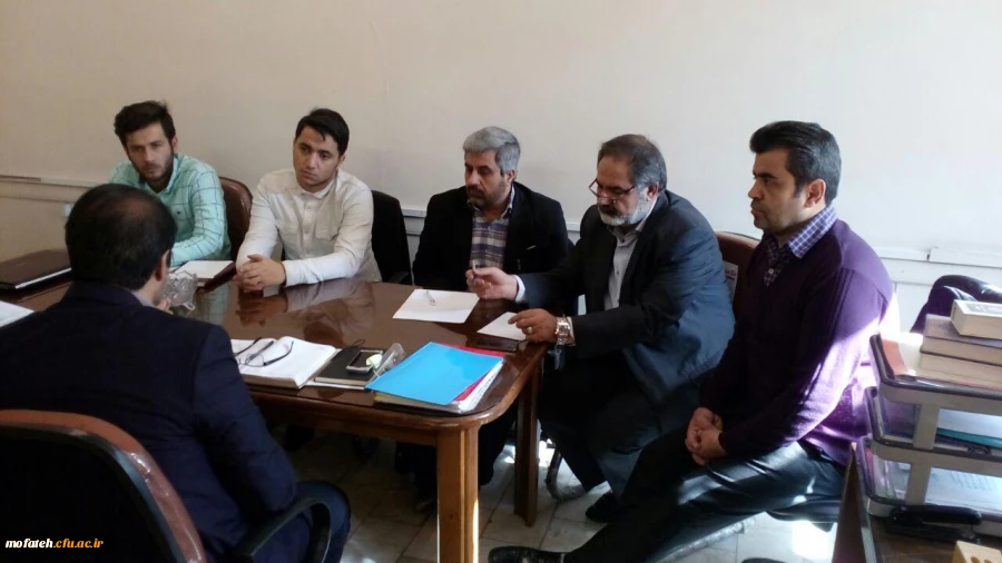 جلسه شورای صنفی با مسئولان پردیس