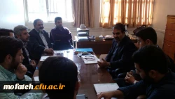 جلسه شورای صنفی با مسئولان پردیس