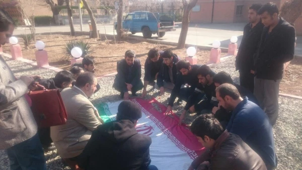 چهلمین روز تدفین شهید گمنام در پردیس