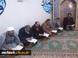 مراسم میلاد امام حسن عسگری و یادبود چهلمین روز تدفین شهید گمنام