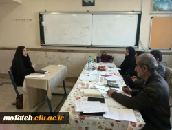 پذیرش و مصاحبه داوطلبان استخدام پیمانی