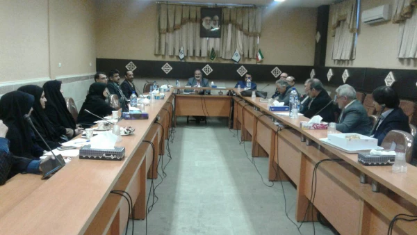 جلسه مشترک مدیران گروه های آموزشی و اعضای هیأت علمی