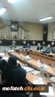 جلسه مشترک مدیران گروه های آموزشی و اعضای هیأت علمی