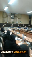 جلسه مشترک مدیران گروه های آموزشی و اعضای هیأت علمی