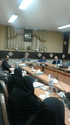 جلسه مشترک مدیران گروه های آموزشی و اعضای هیأت علمی