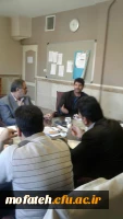 جلسه گروه ادبیات فارسی برای بررسی موضوعات پایان نامه کارشناسی ارشد
