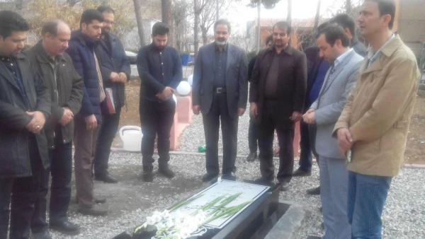 مراسم غبار روبی مرقد مطهر شهید گمنام