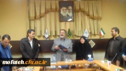 مراسم معارفه معاون آموزشی و پژوهشی و فرهنگی پردیس