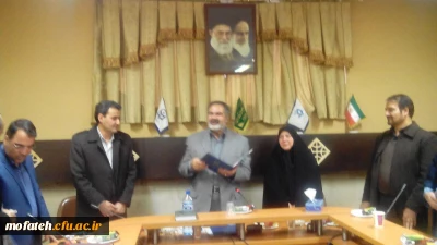 مراسم معارفه معاون آموزشی ، پژوهشی و فرهنگی پردیس شهید مفتح