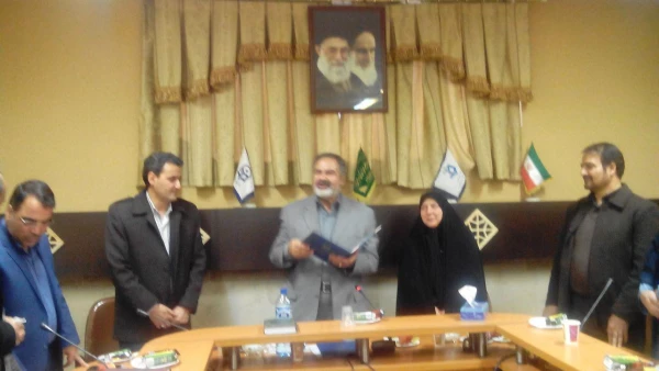 مراسم معارفه معاون آموزشی و پژوهشی و فرهنگی پردیس