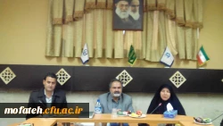 مراسم معارفه معاون آموزشی و پژوهشی و فرهنگی پردیس