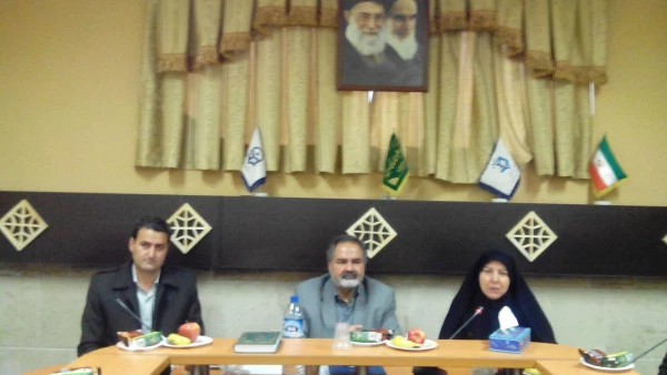 مراسم معارفه معاون آموزشی و پژوهشی و فرهنگی پردیس