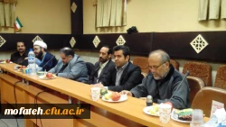 مراسم معارفه معاون آموزشی و پژوهشی و فرهنگی پردیس