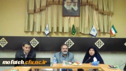 مراسم معارفه معاون آموزشی و پژوهشی و فرهنگی پردیس