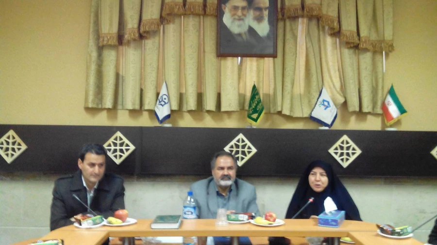 مراسم معارفه معاون آموزشی و پژوهشی و فرهنگی پردیس