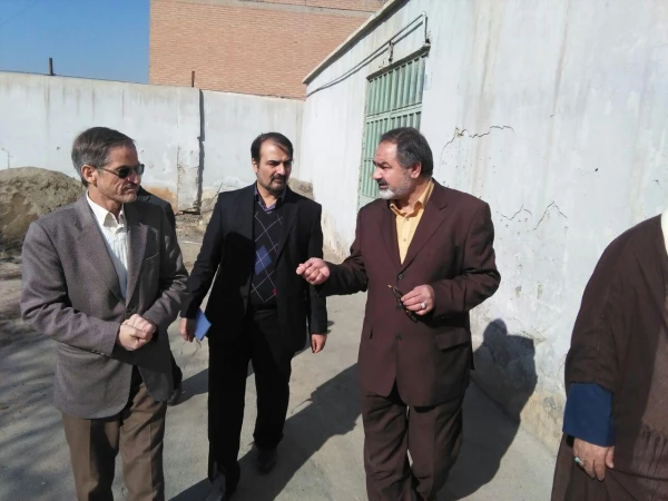 بازدید دکتر سبحانی از پردیس شهید مفتح