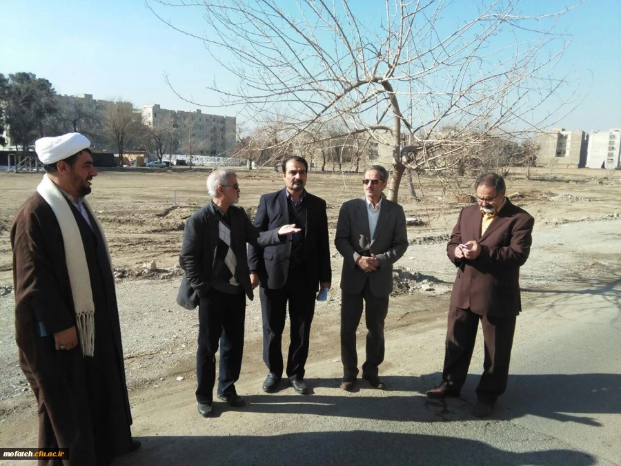 بازدید دکتر سبحانی از پردیس شهید مفتح