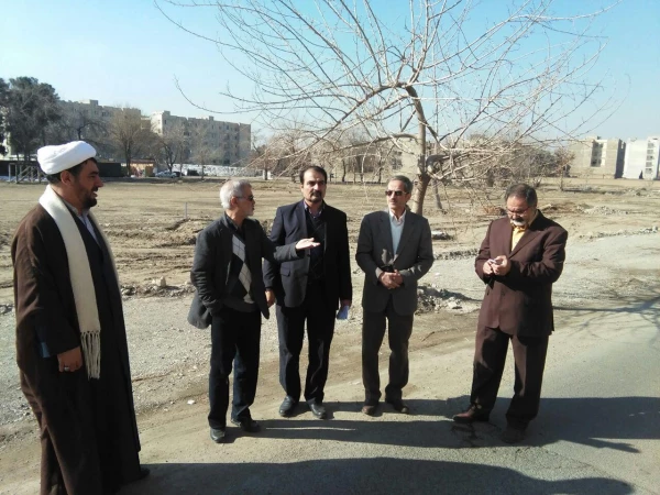 بازدید دکتر سبحانی از پردیس شهید مفتح