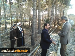 بازدید دکتر سبحانی از پردیس شهید مفتح