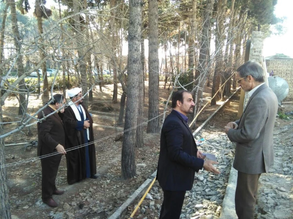 بازدید دکتر سبحانی از پردیس شهید مفتح