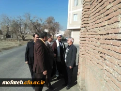 بازدید دکتر سبحانی از پردیس شهید مفتح