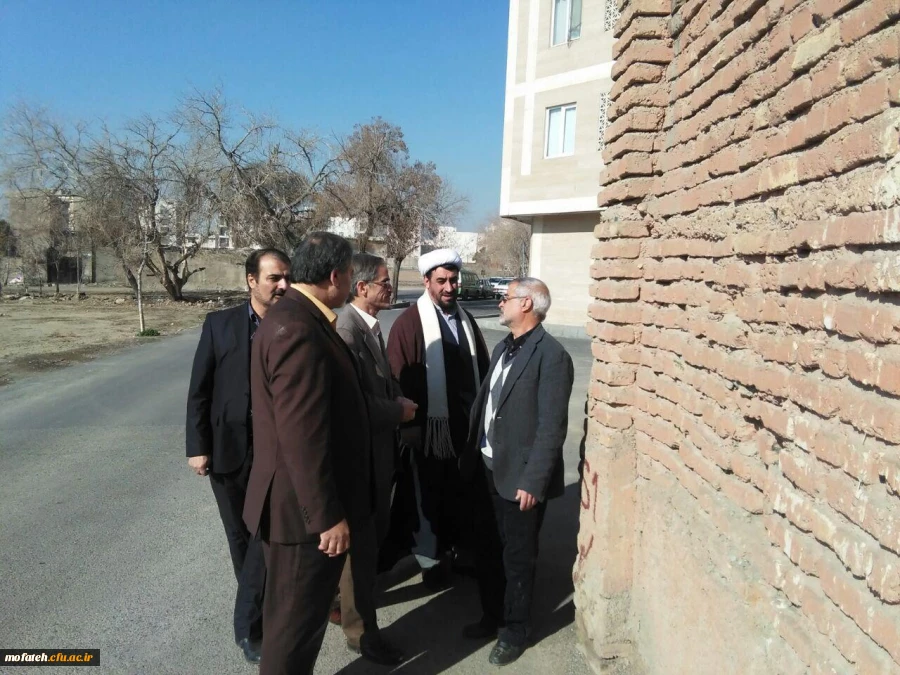 بازدید دکتر سبحانی از پردیس شهید مفتح