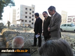 بازدید دکتر سبحانی از پردیس شهید مفتح